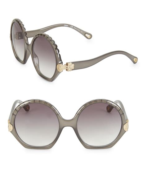 buy chloe sunglasses case|oversized 56mm round sunglasses chloe.